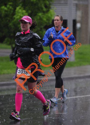 You can even see the rain drops hit the pavement ...