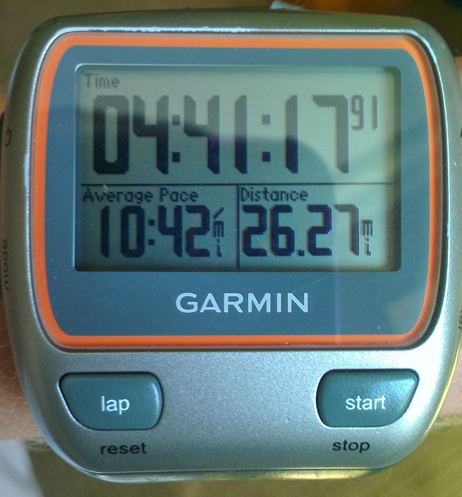 Not the race I was hoping for.