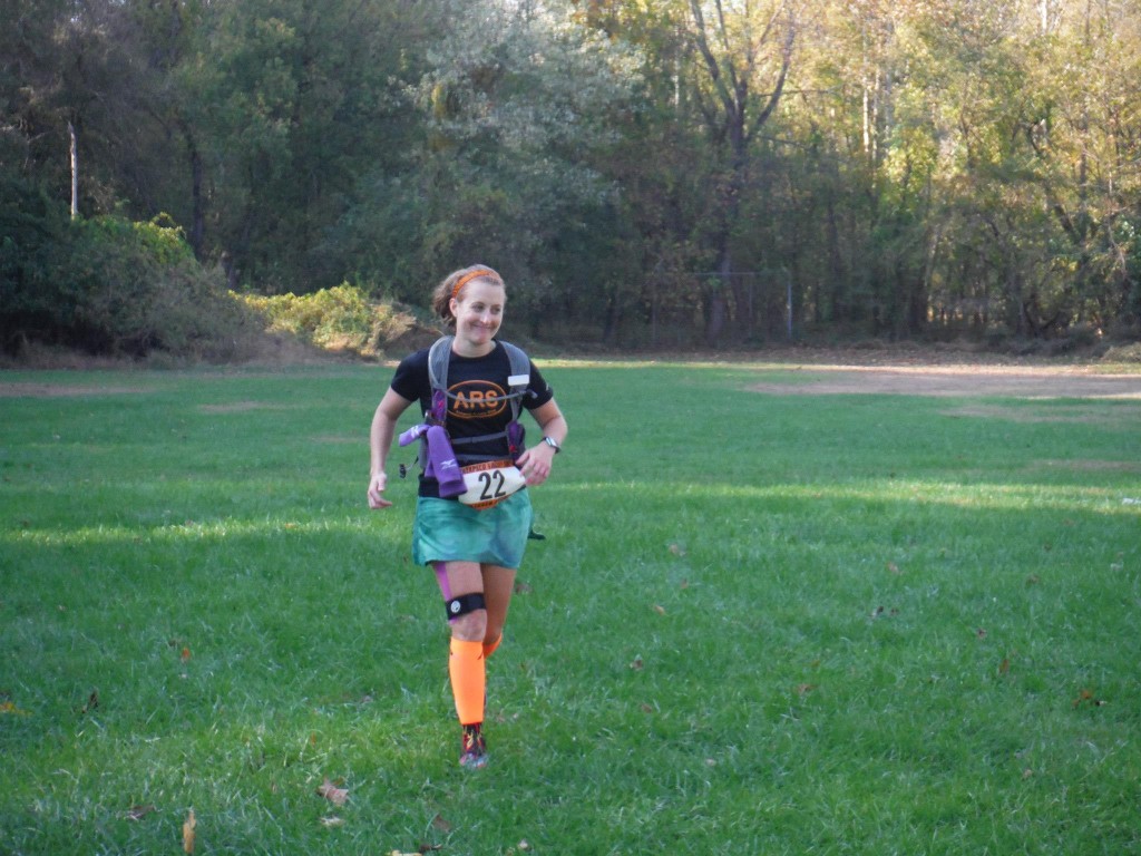 Patapsco Valley 50K Finish, photo by my much-faster friend Jimmy
